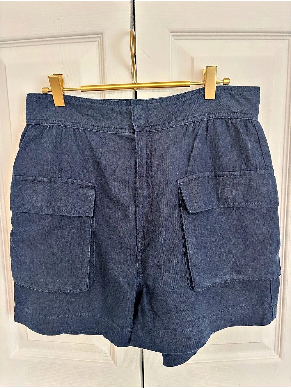 Joie Cargo Shorts in Blue Size 10